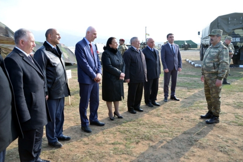 Zakir Hasanov: Fighting readiness of staff involved in exercises is in high level - PHOTOS