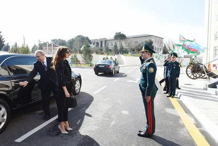 Birinci vitse-prezident DSX-nın Xüsusi Məktəbinin yeni tədris korpusunun açılışında iştirak edib