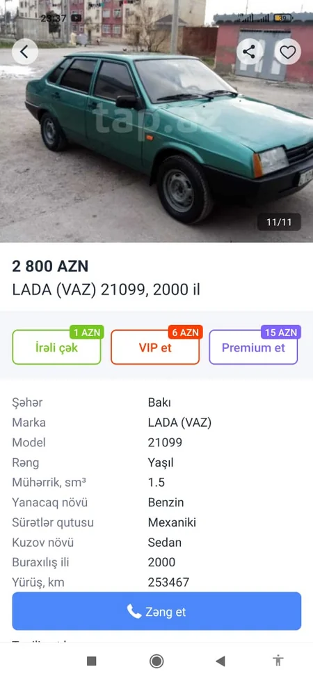 Saytlarda elan yerləşdirərək vətəndaşları aldadan şəxslər saxlanılıb