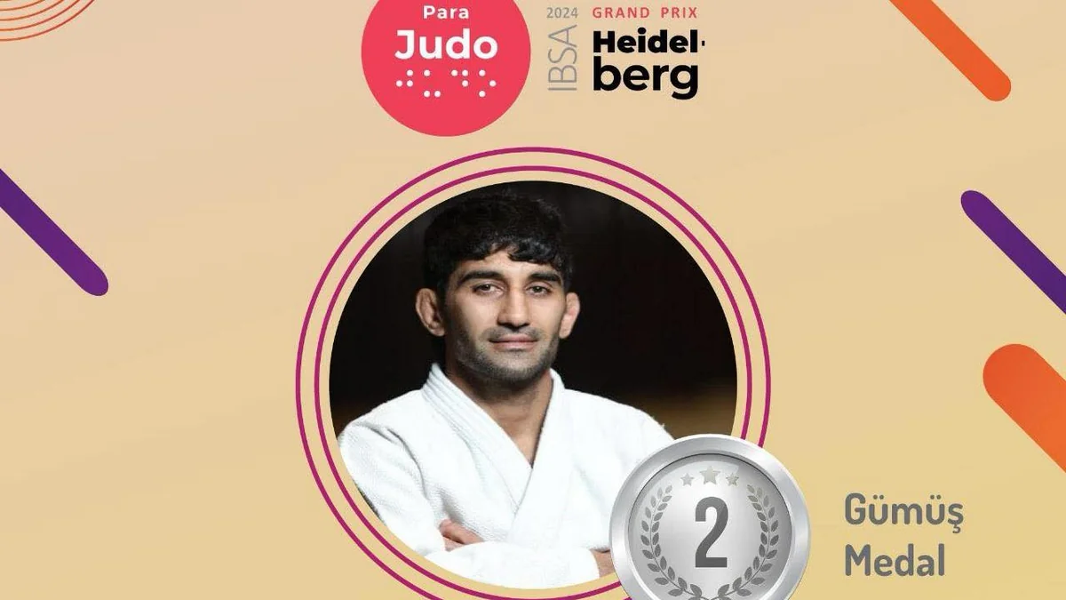 Azerbaijani parajudoka wins silver in Germany