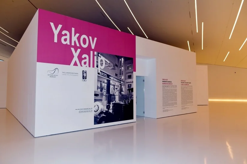 Heydər Əliyev Mərkəzində fotoqraf Yakov Xalipin əsərlərindən ibarət sərgi açılıb