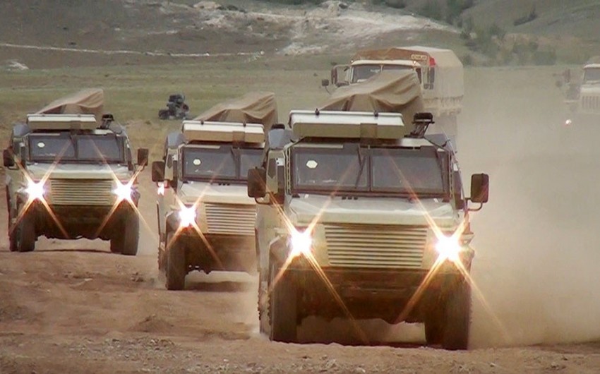 Azerbaijan Army's Units conduct exercises in mountainous terrain - VIDEO