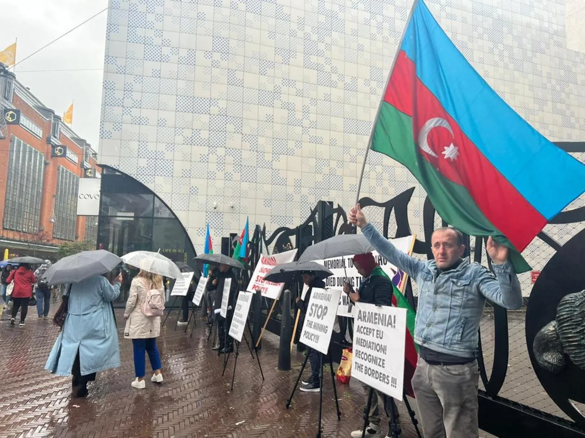 В Нидерландах прошла акция протеста против провокаций Армении
