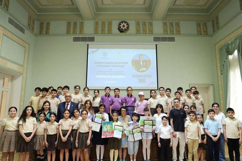 Mina təhlükəsi ilə mübarizəyə həsr olunmuş müsabiqənin mükafatlandırma mərasimi keçirilib