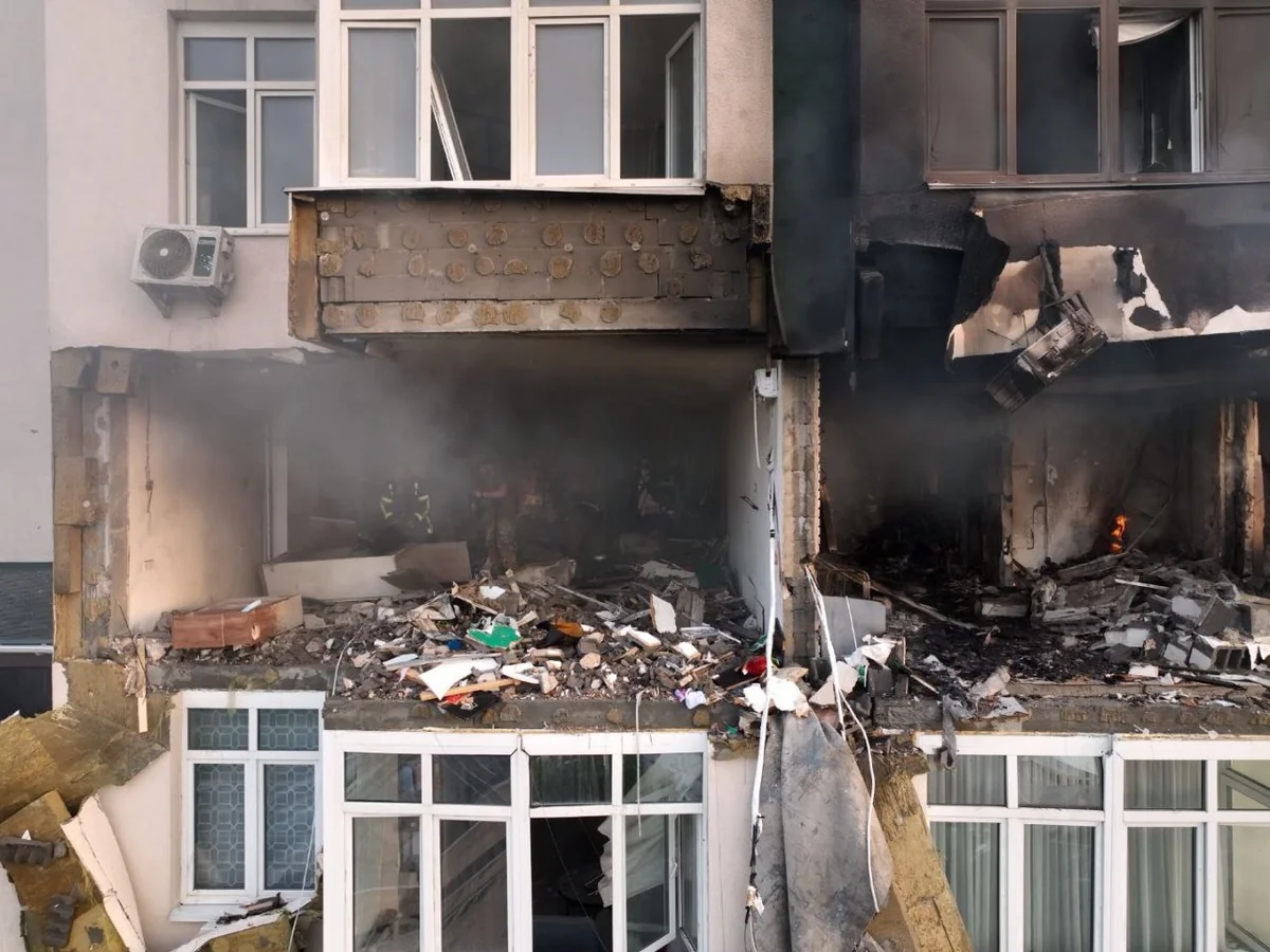 Число погибших в Киеве из-за ракетных атак возросло до пяти человек