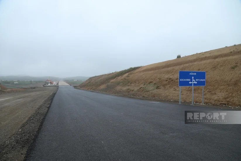 Ağdam-Füzuli avtomobil yolunun tikintisi ilə bağlı son vəziyyət açıqlanıb