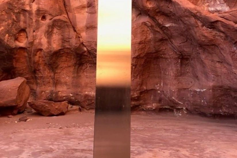 ABŞ-da peyda olan müəmmalı polad sütunun sirri açıldı