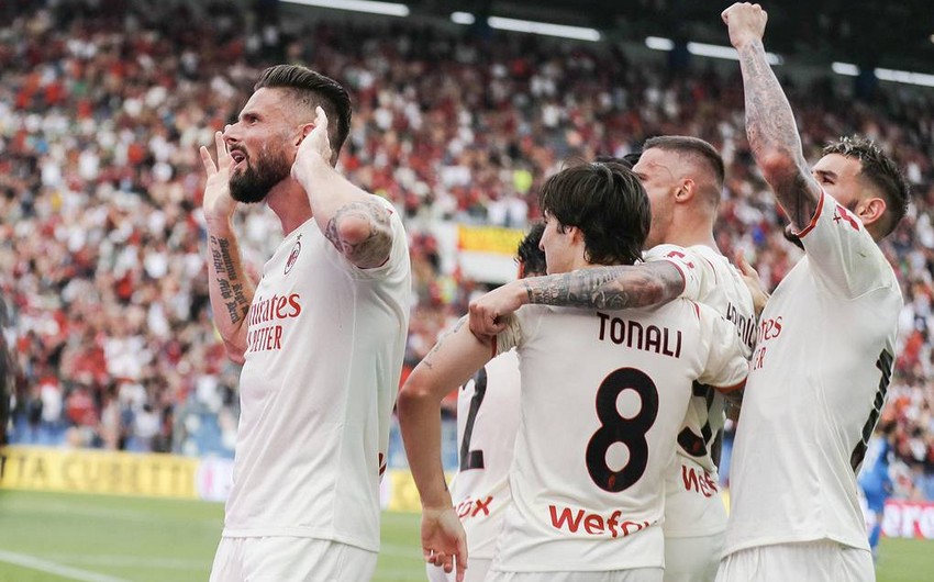 “Milan” 11 ildən sonra futbol üzrə İtaliya çempionu olub