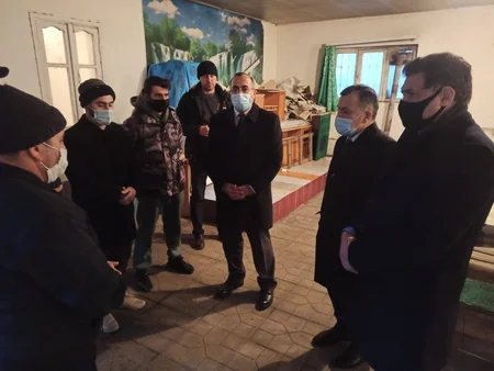 YAP Vətən müharibəsi şəhidi Tacəddin İsmayılzadənin ailəsinə başsağlığı verdi