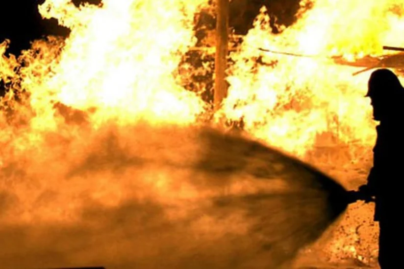 ​Çay evində yanğın olub