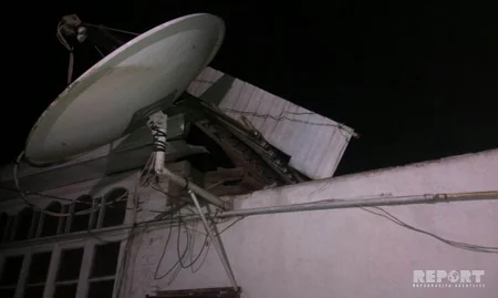 Lənkəranda güclü külək fəsadlar törədib - FOTO