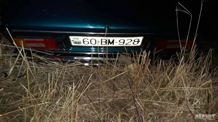 В Товузе перевернулся автомобиль, есть пострадавший