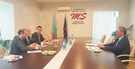 BMT-nin insan hüquqları üzrə xüsusi məruzəçisi Mətbuat Şurasında olub