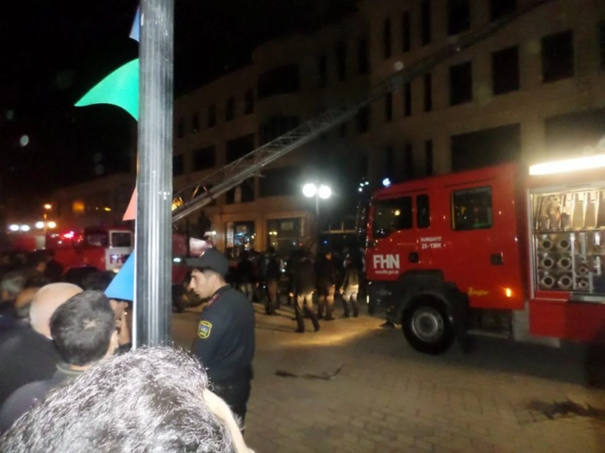 “Karvan” Ticarət Mərkəzində baş verən yanğında təqsirləndirilən şəxsin cəzası azaldılıb