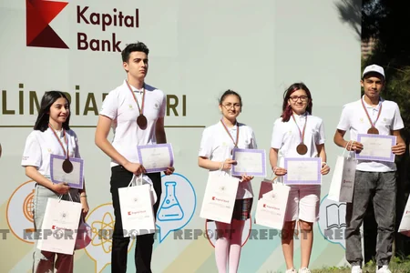 Respublika Fənn Olimpiadasının qalibləri mükafatlandırılıb