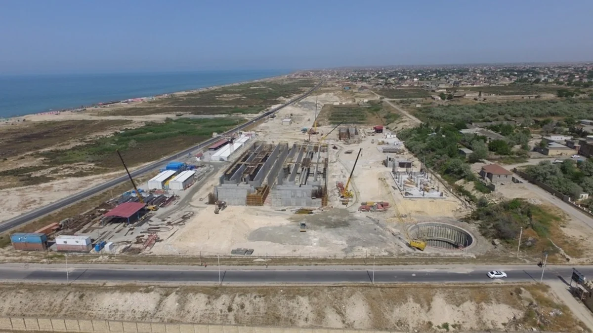 Pirşağı Tullantı Sutəmizləyici Qurğusunun 70%-i hazırdır