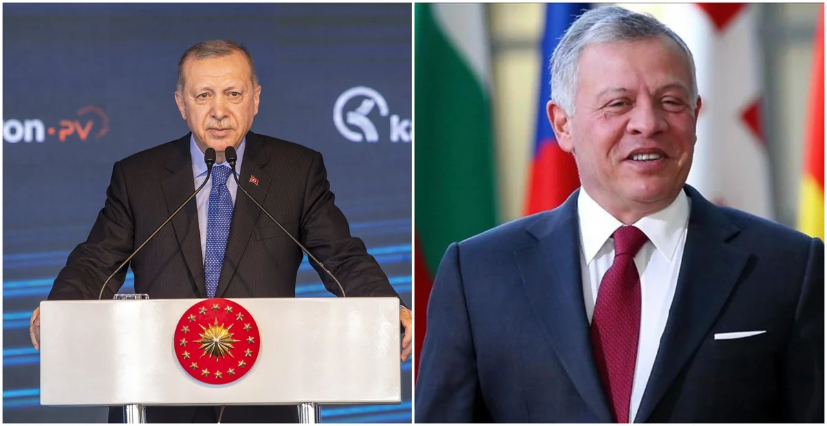 Erdoğan, King of Jordan hold phone conversation