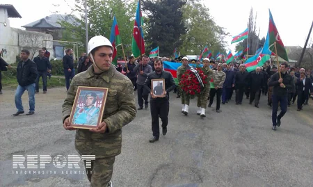 Azərbaycan ordusunun şəhid olan hərbçiləri dəfn edilib - FOTO - YENİLƏNİB