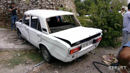 Bərdədə toy karvanının avtomobili 4 nəfəri vuraraq hadisə yerindən qaçıb: ölən və yaralananlar var - FOTO