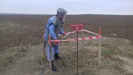 Füzuli rayonunda tank və top mərmiləri aşkar edilib - YENİLƏNİB