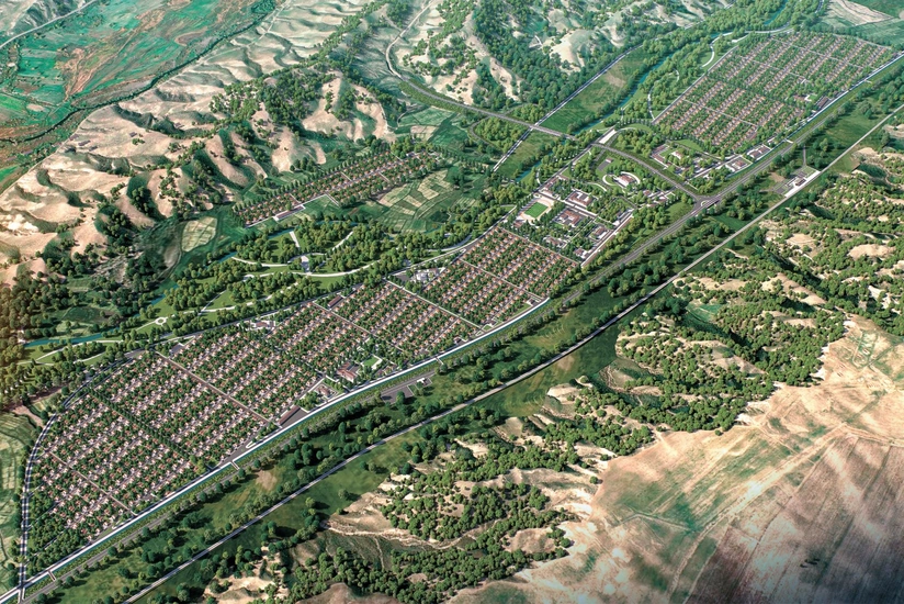 Qubadlının Xanlıq kəndinin gələcək görüntüsü