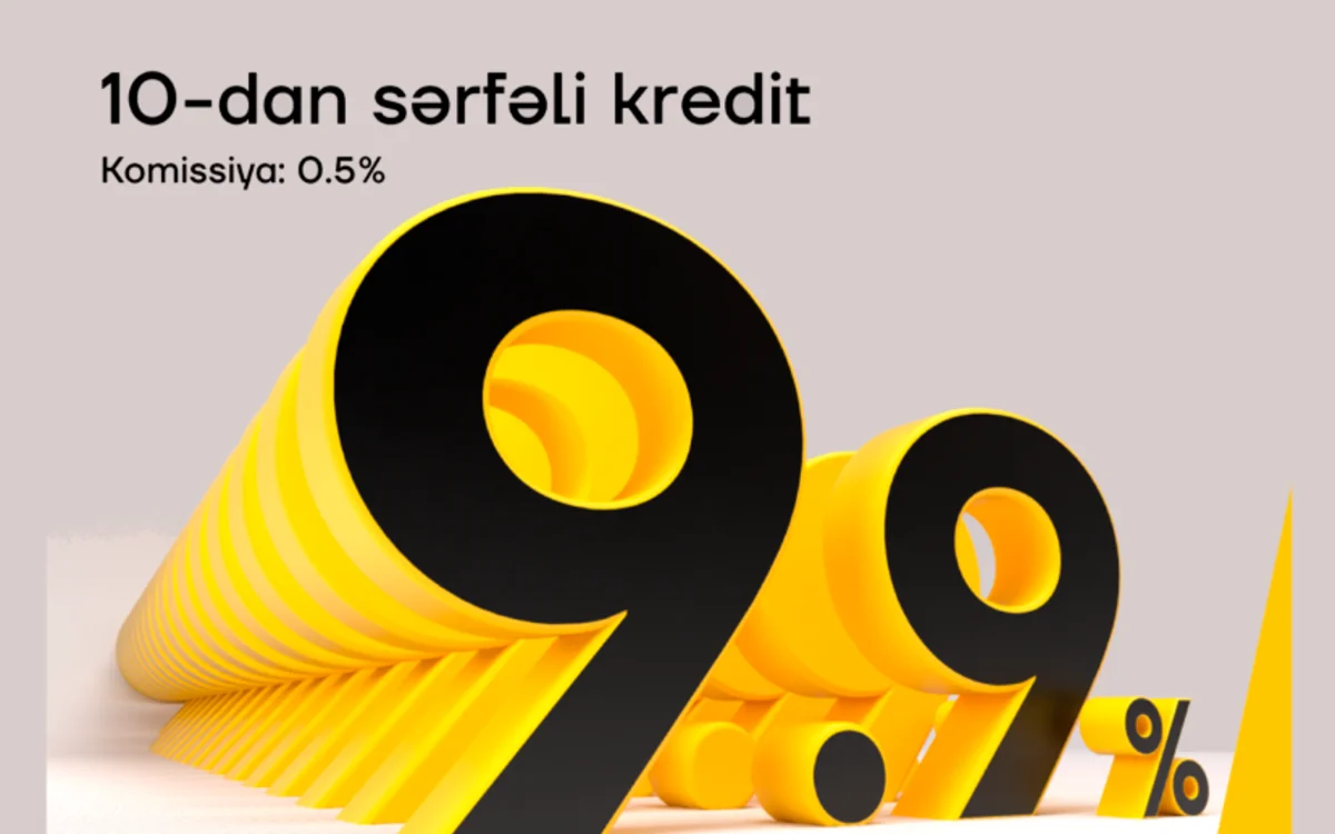 Yelo Bankda 10-dan sərfəli kredit var!