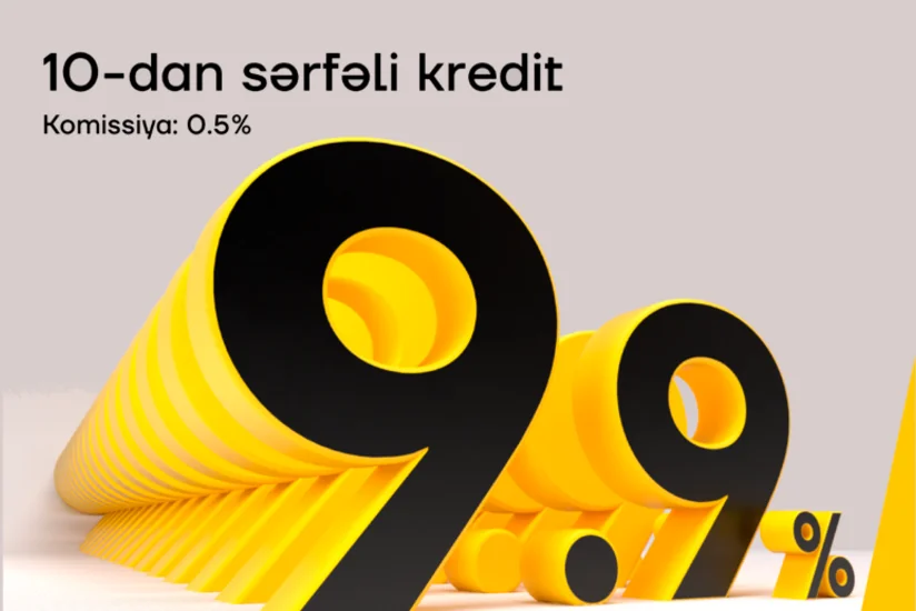 Yelo Bankda 10-dan sərfəli kredit var!