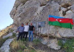 Milli Qəhrəmanın şəhid olduğu yerə onun xatirə lövhəsi vurulub 
