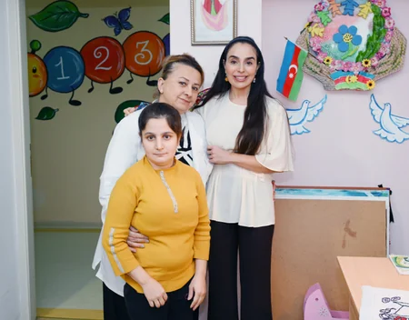 Heydar Aliyev Foundation vice-president visits social service facilities for disabled persons