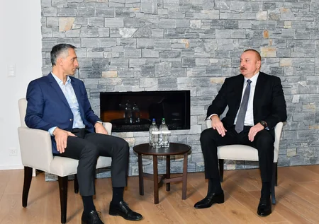 Azərbaycan Prezidenti “Signify” şirkətinin baş icraçı direktoru ilə görüşüb - YENİLƏNİB