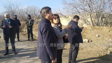 Представители ТЮРКСОЙ и Тюркского совета совершили поездку в Агдам