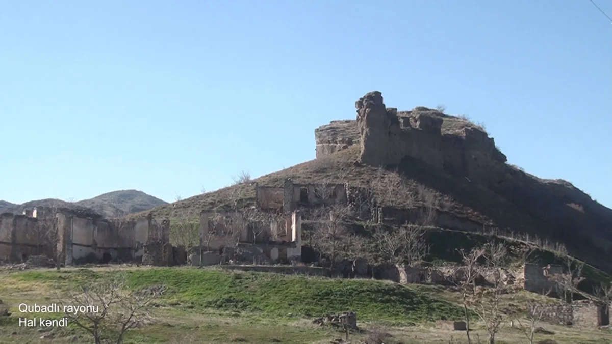 Qubadlının Hal kəndindən görüntülər