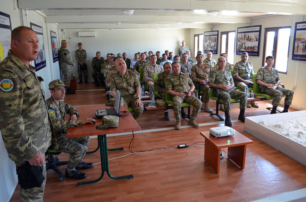 В ходе оценочного учения НАТО Карахейбат-2017 проведен День высокопоставленных гостей