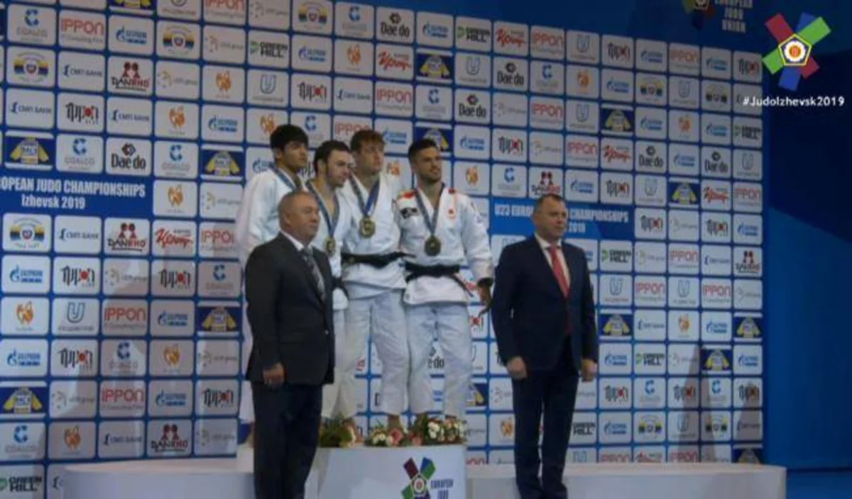 Azərbaycan cüdoçusu Avropa çempionatında gümüş medal qazanıb