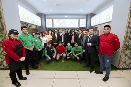Dövlət Aqrar Ticarət Şirkətinin “Kənddən Şəhərə” mağazası istifadəyə verilib