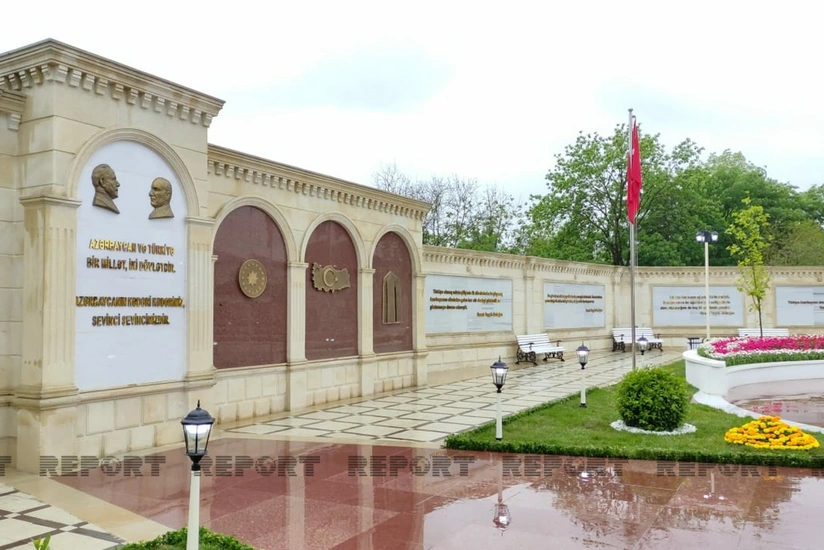 Turkish-Azerbaijani friendship park opened in Guba