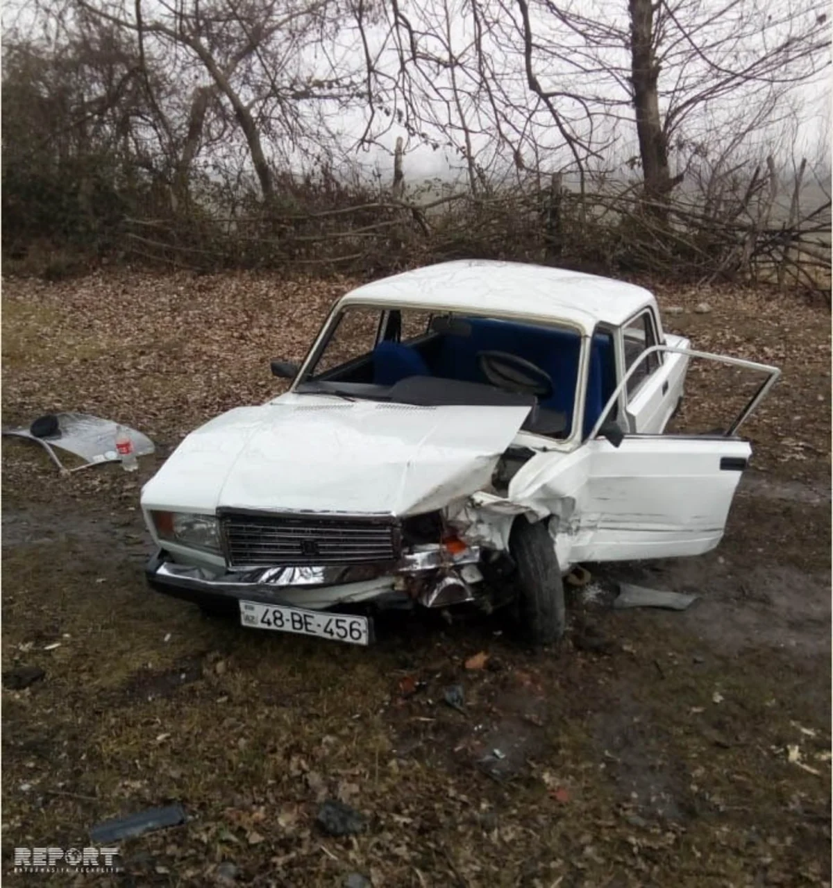 В Огузе произошло ДТП, есть пострадавшие - ФОТО