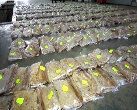 Gömrükçülər 545 kiloqram heroin aşkar edib - VİDEO