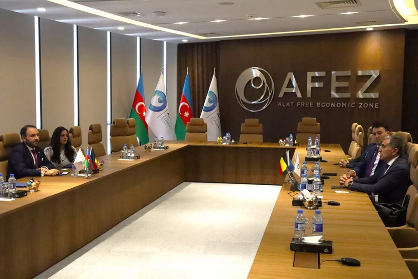 Belçika Federal Assambleyasının Nümayəndələr Palatasının üzvü Ələt Azad İqtisadi Zonasını ziyarət edib