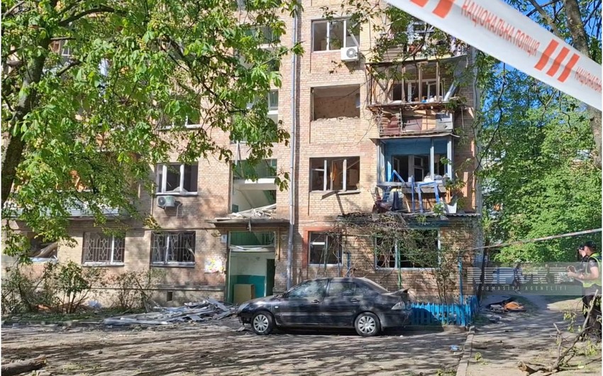 Фоторепортаж о тяжелом ударе по Киеву