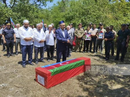 Qubada Birinci Qarabağ müharibəsinin şəhidi İdris Baxışov dəfn edilib - YENİLƏNİB