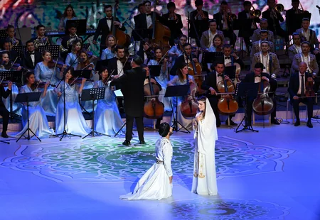 Daşkənddə Azərbaycan və Özbəkistan incəsənət ustalarının birgə qala konserti olub