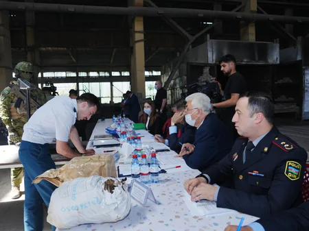 DSX tərəfindən müsadirə olun 395 kiloqram narkotik məhv edilib