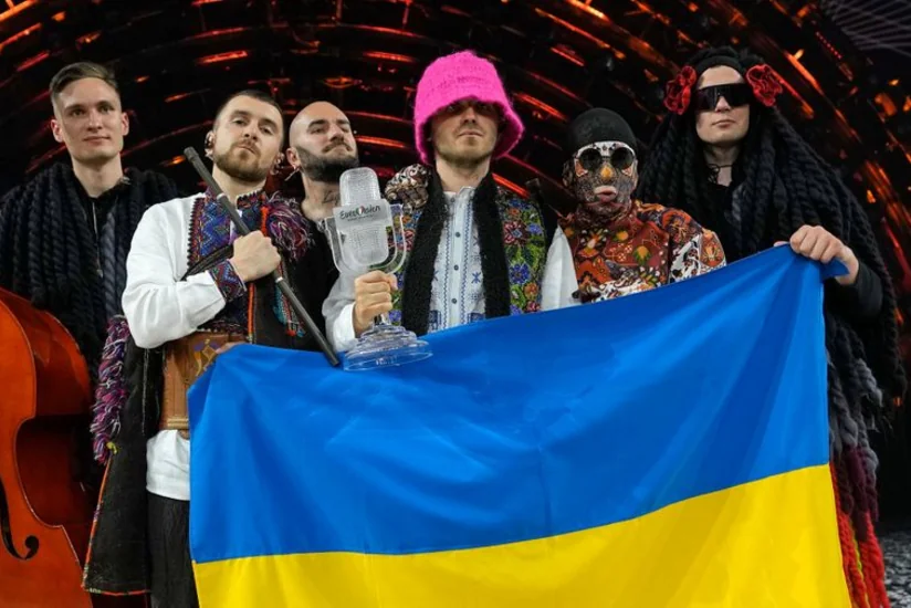 Группа Kalush Orchestra продала свою награду почти за миллион долларов