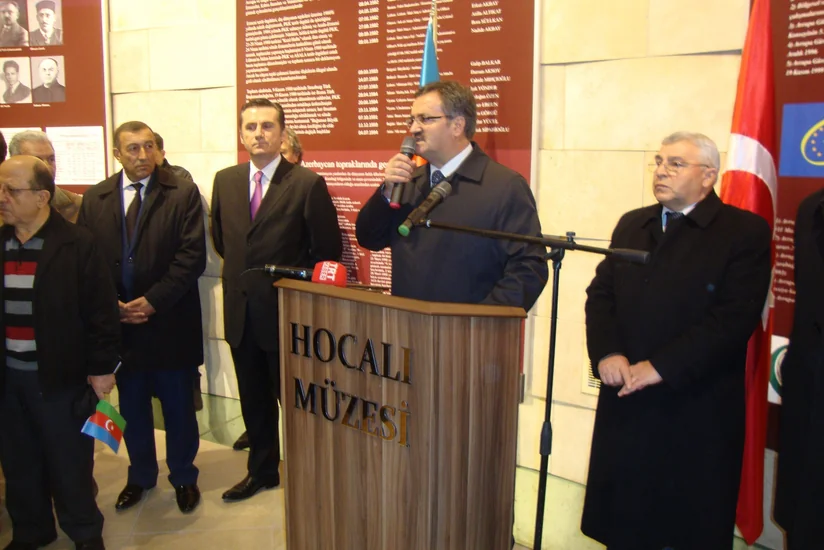 Ankarada Xocalı Muzeyi və Xocalı abidəsinin açılışı olub