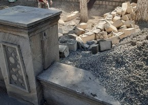 Göyçayda ağacın ətrafına çəkilən hasar sökülüb