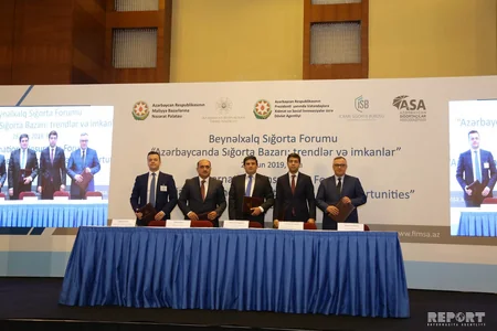 Bakıda sığorta sektorunun inkişafı ilə bağlı Anlaşma Memorandumu imzalanıb