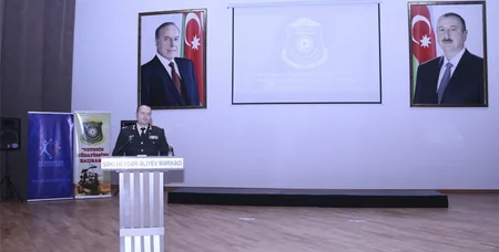 Şəkidə “Vətənin müdafiəsinə hazıram!” devizi altında kütləvi tədbir keçirilib - FOTO