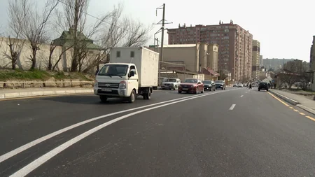 Yasamal rayonu Məhəmməd Xiyabani küçəsində aparılan yenidənqurma işləri başa çatıb