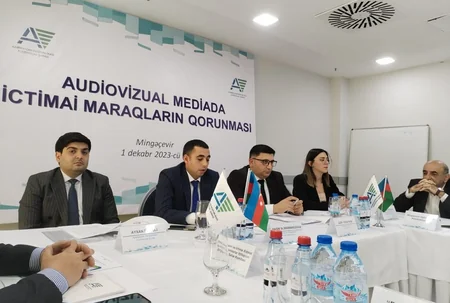 Mingəçevirdə Audiovizual mediada ictimai maraqların qorunması mövzusunda dəyirmi masa təşkil olunub
